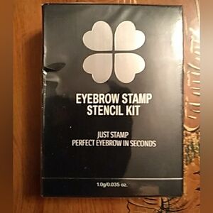 New Eyebrow Stamp Stencil Kit, By Just Stamp, Dark Brown